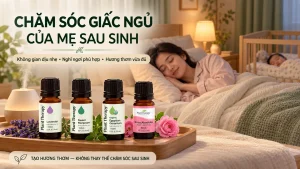 Combo ngủ ngon và thư giãn cho mẹ