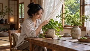 Đưa một chút thiên nhiên vào không gian sống