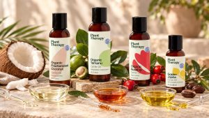 Pha trộn dầu Tamanu với dầu nền